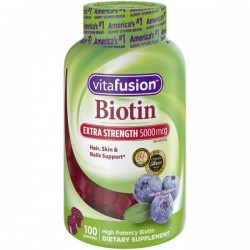 Biotina 5000mg, 100 Gomitas