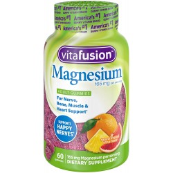 Magnesio 165 mg, 60 Gomitas